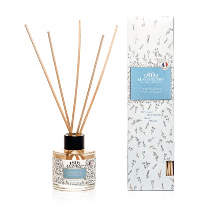 REED DIFFUSER 100ML Cotton Flower - AUTHENTIC COLLECTION
